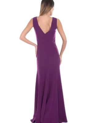 Purple women's dress